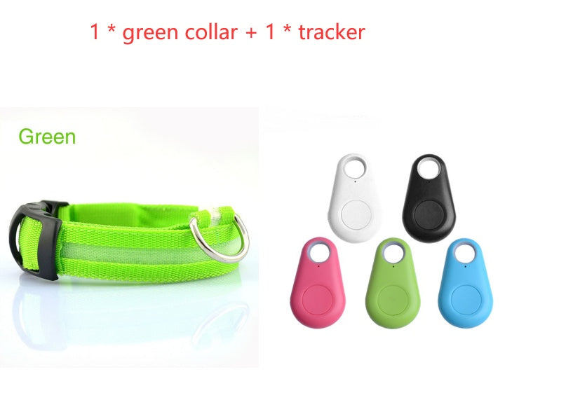 Safety Dog LED Collar – USB Rechargeable, Adjustable Light-Up Pet Collar for Night Walking | Free Shipping