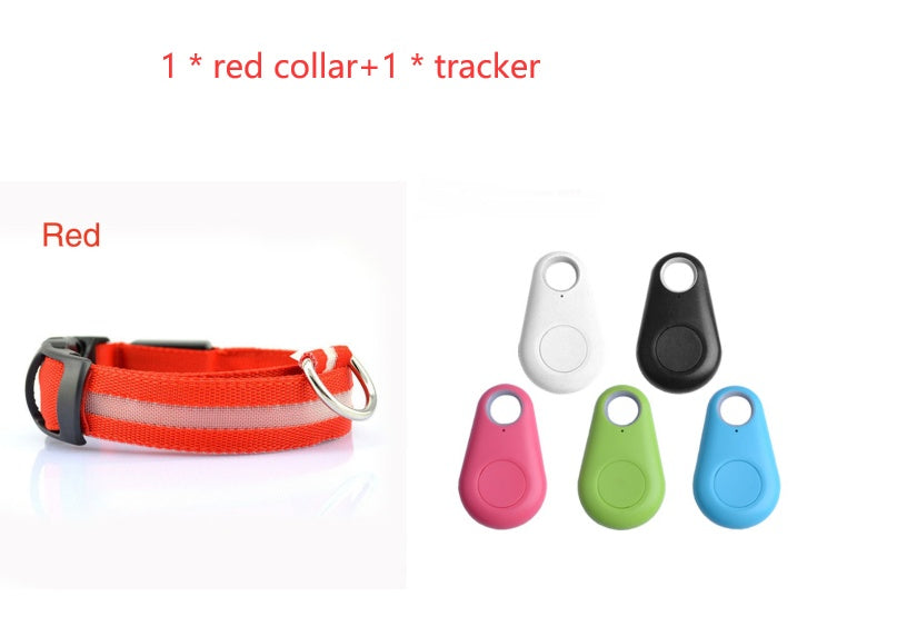 Safety Dog LED Collar – USB Rechargeable, Adjustable Light-Up Pet Collar for Night Walking | Free Shipping
