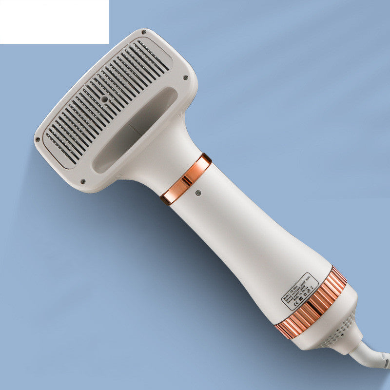 Pet hair dryer grooming tool for dogs with low noise design