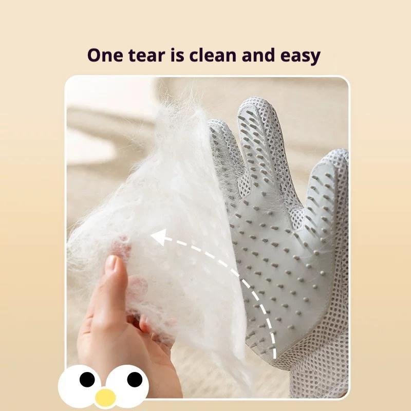 2-in-1 pet grooming gloves for dogs and cats hair removal
Pet grooming gloves with massage and shedding control
Dog and cat grooming gloves double-sided hair remover
Pet hair removal gloves for home grooming