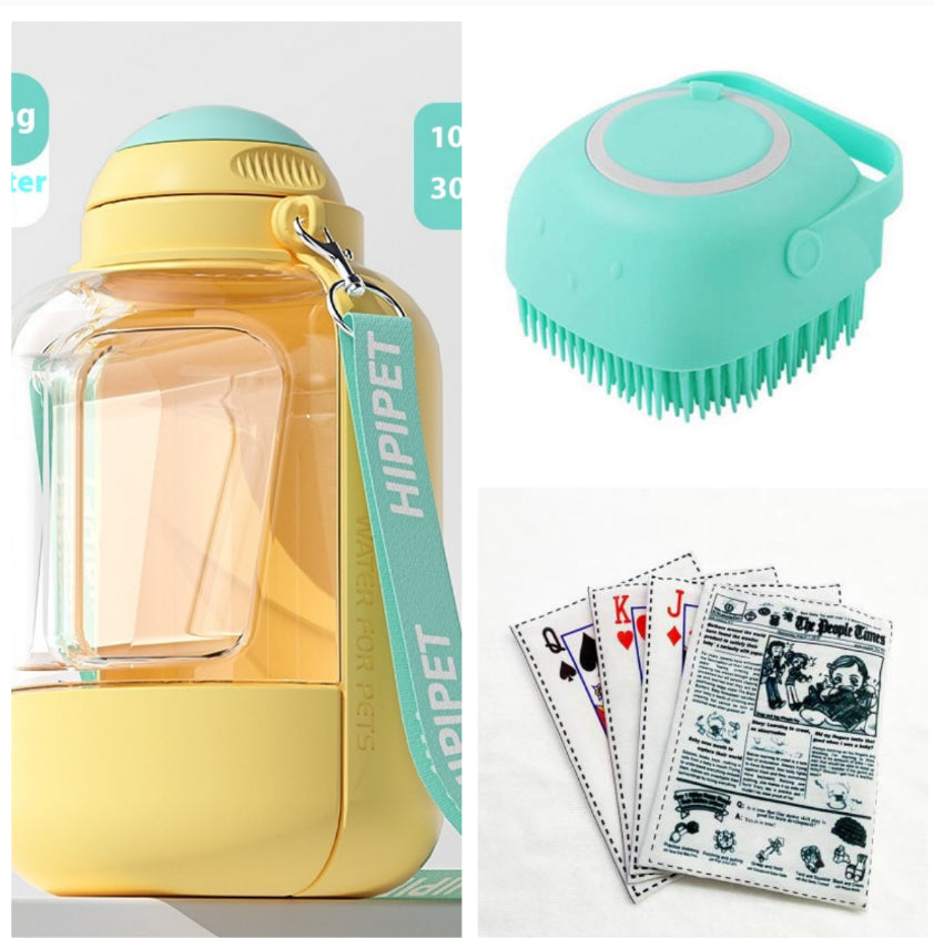 Premium Silicone Dog Bath Brush – Deep Cleaning & Deshedding Grooming Tool | Free Shipping