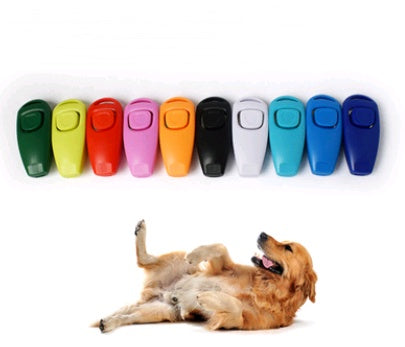 "2-in-1 dog training ring and whistle combo for obedience and recall training"