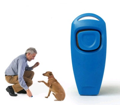 "2-in-1 dog training ring and whistle combo for obedience and recall training"