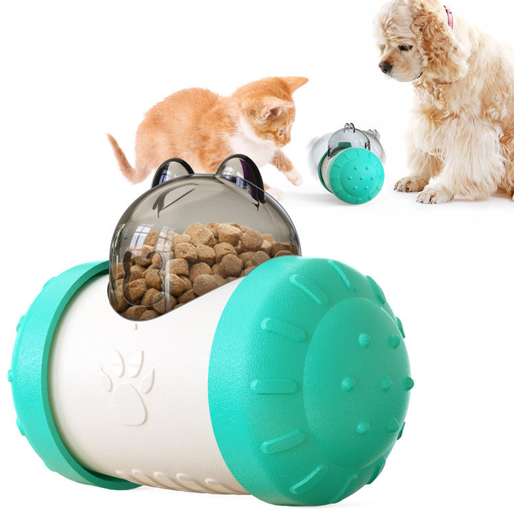 “Interactive treat dispensing toy for dogs and cats”
“Slow feeder rolling toy for pets”
“Food leaking wheel toy for dogs”
“Cat and dog treat puzzle toy”
“Pet intelligence training toy roller