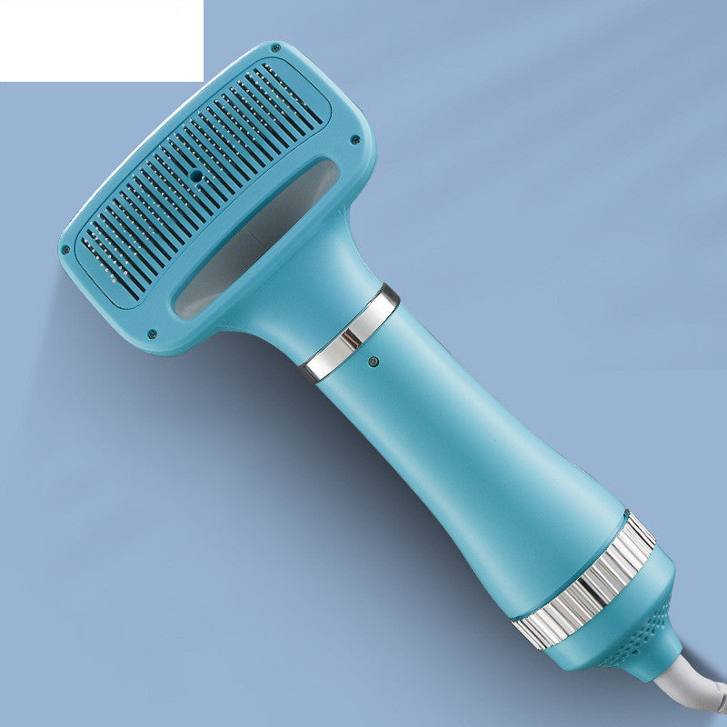 Pet hair dryer grooming tool for dogs with low noise design