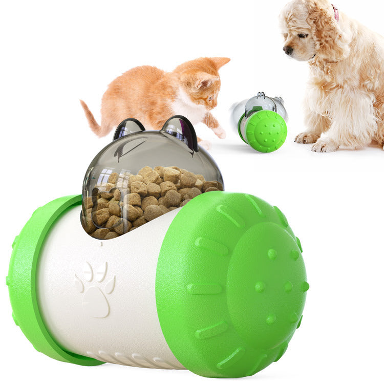 Interactive Treat Dispensing Pet Toy – Slow Feeder Roller for Dogs & Cats | Free Shipping
