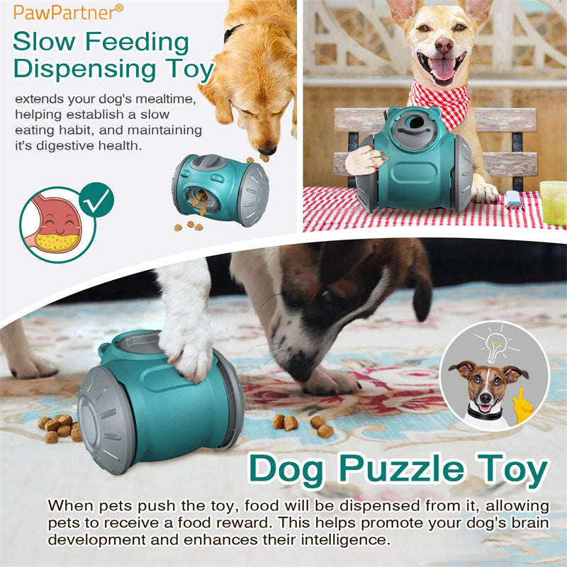 "Interactive dog tumble feeder toy in green - Petlume"
"Slow - feed treat dispenser toy for dogs - Petlume"

"Durable suction dog feeder toy - Petlume"
"Dog toy that dispenses treats and promotes active play - Petlume"