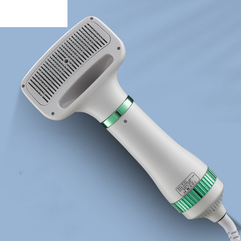 Pet hair dryer grooming tool for dogs with low noise design