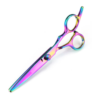 Professional pet grooming scissors kit with stainless steel tools
Dog and cat grooming scissors set with thinning shears
Rainbow stainless steel pet grooming scissors in storage case
Safe rounded tip pet grooming scissors for home use
Complete pet grooming kit for dogs and cats
Precision grooming scissors for pets with thick and fine fur