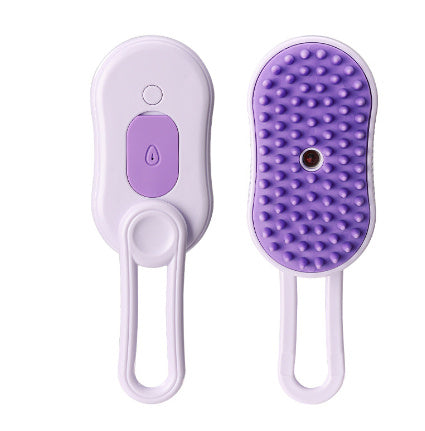 3-in-1 Electric Pet Steam Brush – Grooming, Detangling & Spray Cleaning for Cats & Dogs | Free Shipping
