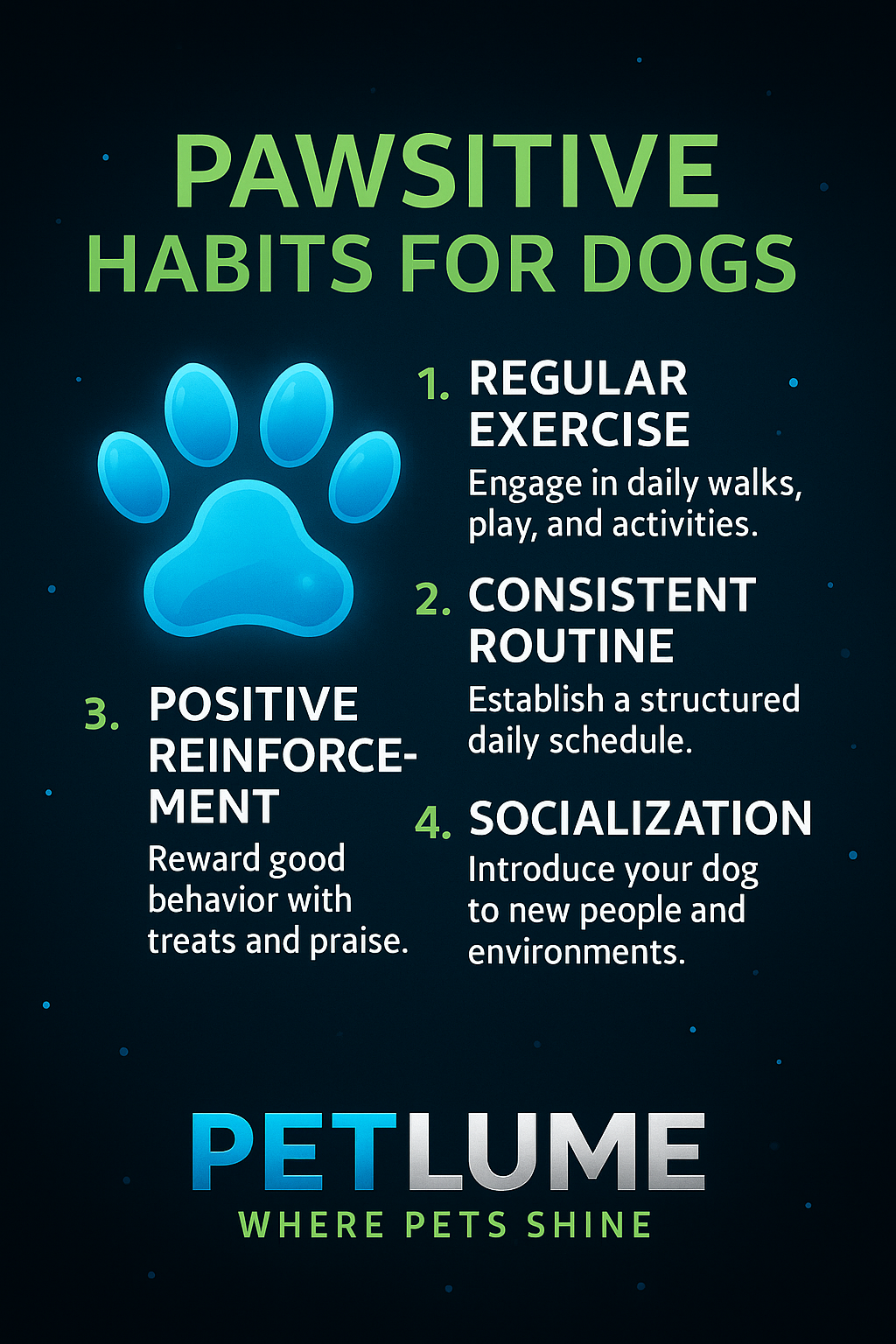 
“Pawsitive Habits and PetLume Checklist digital bundle for dog care and routines.”